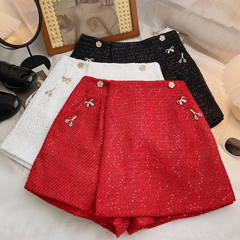 Beauty Tweed shorts