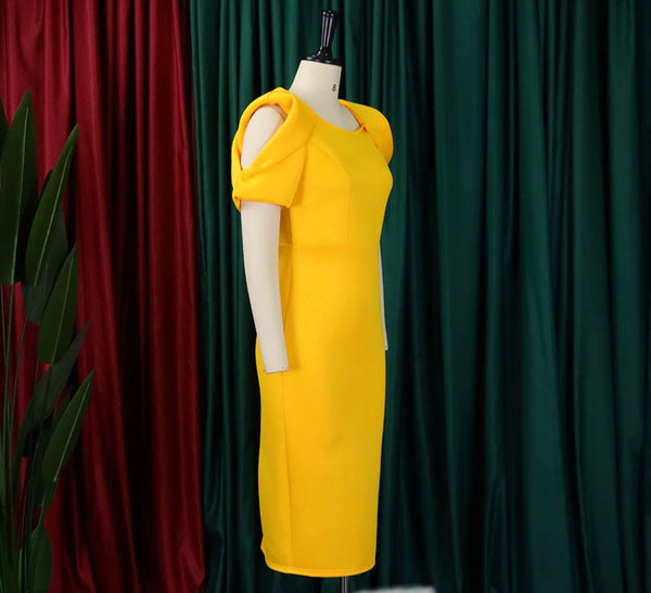 Bonisa Petal sleeve dress