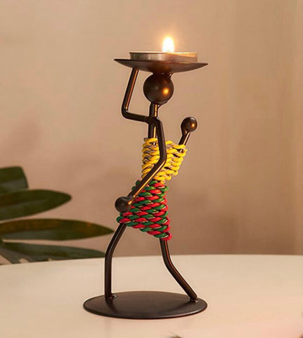 Tribal Tealight Candle Holders