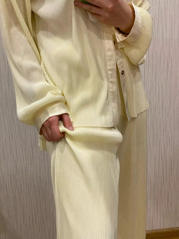 Phoebe Pleated Trouser Set