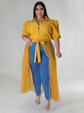 Palmer patchwork dress
