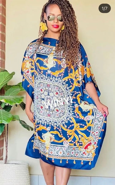 Nyaniso short Dashiki dress