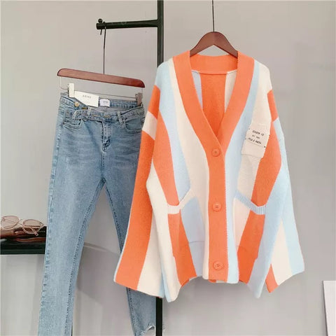 Beth Rainbow Cardigan