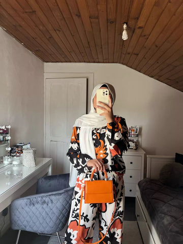 Madalina Print Trouser set