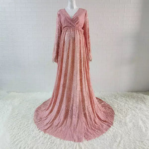 Maeve Maternity Lace Gown