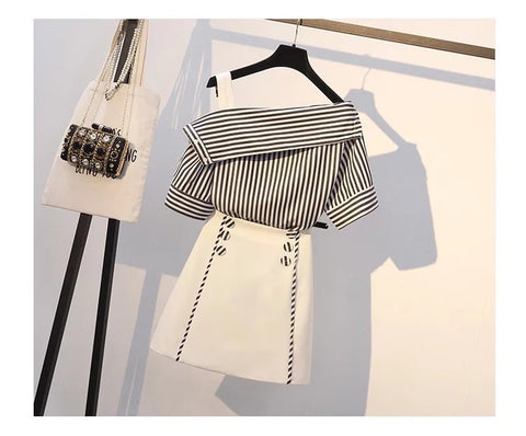 Estelle Stripe Top Set