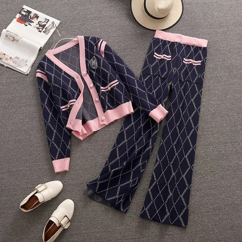 Carey knitted 2 piece set