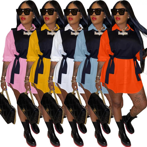 Sheni Two piece shirt dress