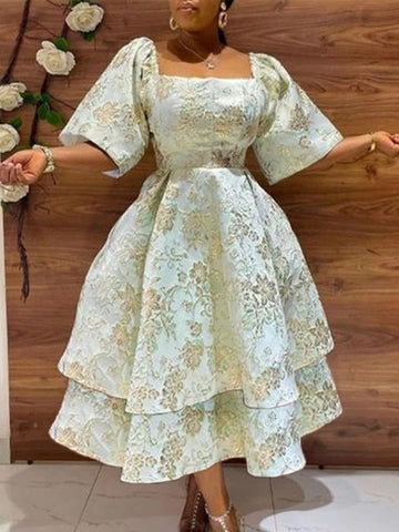Vinny Vintage Embroidery Dress