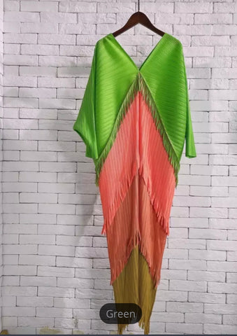 Marina Tassel Batwing Dress