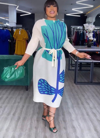 Nomalanga Pleated Dress