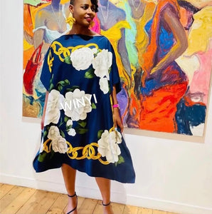 Shaida Short Kaftan Dress
