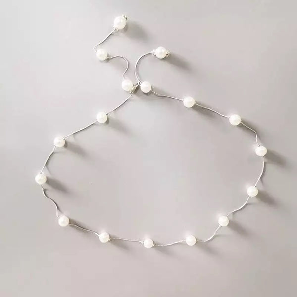 Pearl Chain Adjustment Closure Belt