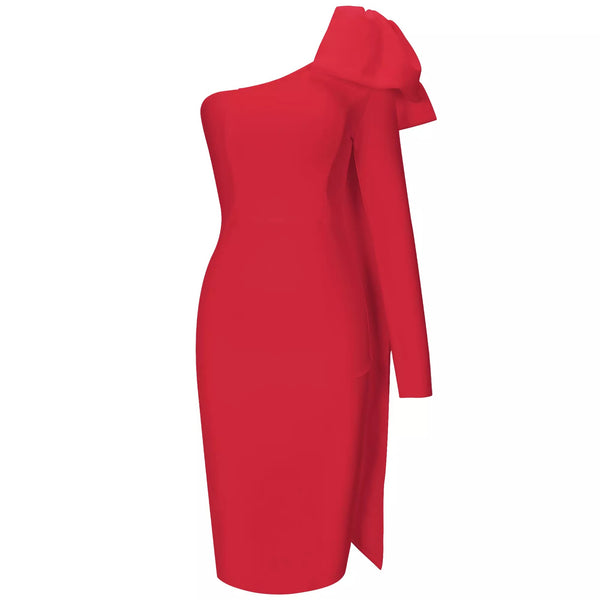 Bailey Red Bowknot Dress