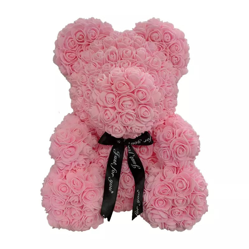 Teddy Bear Rose Foam Flowers