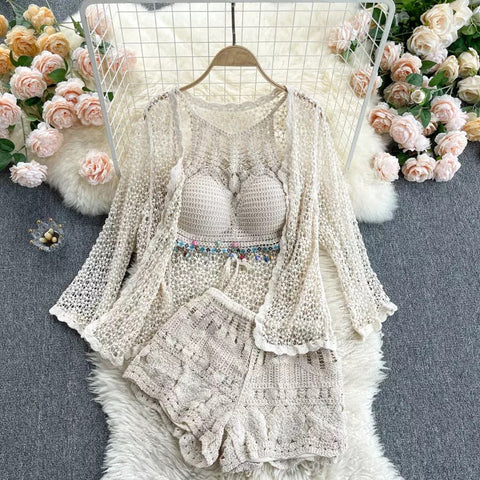 Cassidy Crotchet 3 piece set