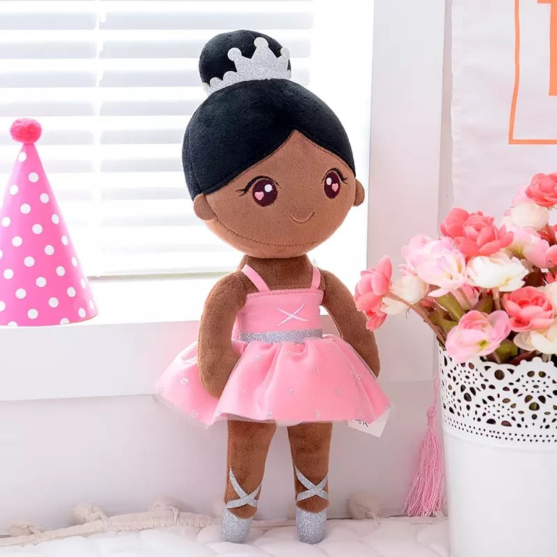 Nothando Black Ballerina Doll