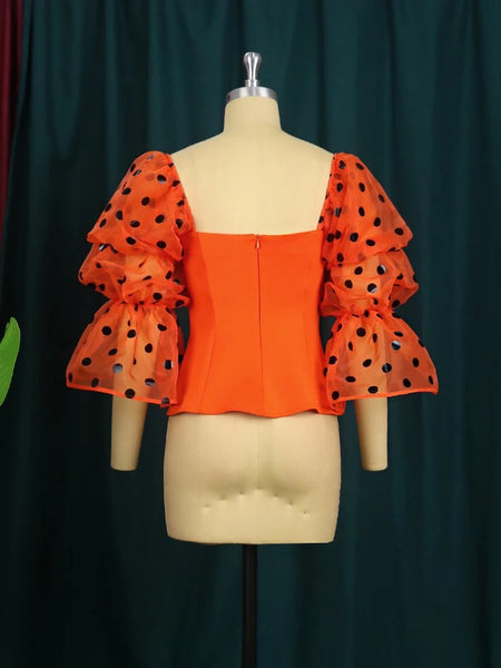 Verity Polka dot Top