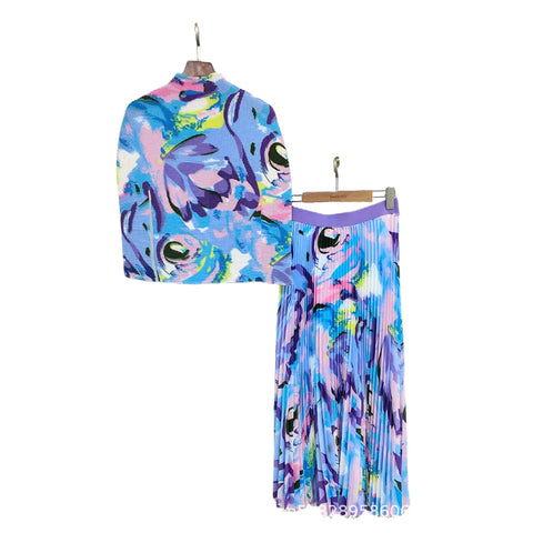 Charity Miyake skirt set