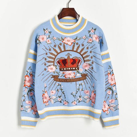 Celeste Crown of Love Jumper