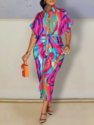 Maisie multicolour dress