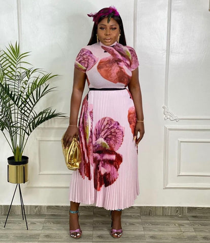 Tando Turtleneck Skirt set