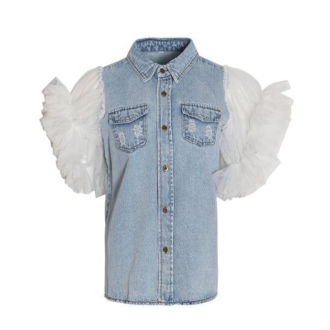 Deana Denim shirt top