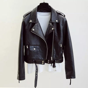 Lester Faux Leather Jacket