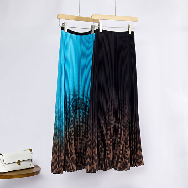Millicent Pleated skirt set
