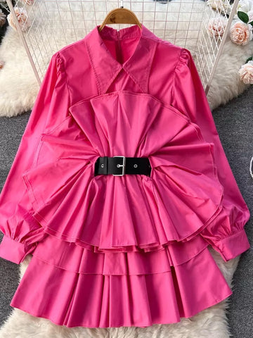 Louise belted dress