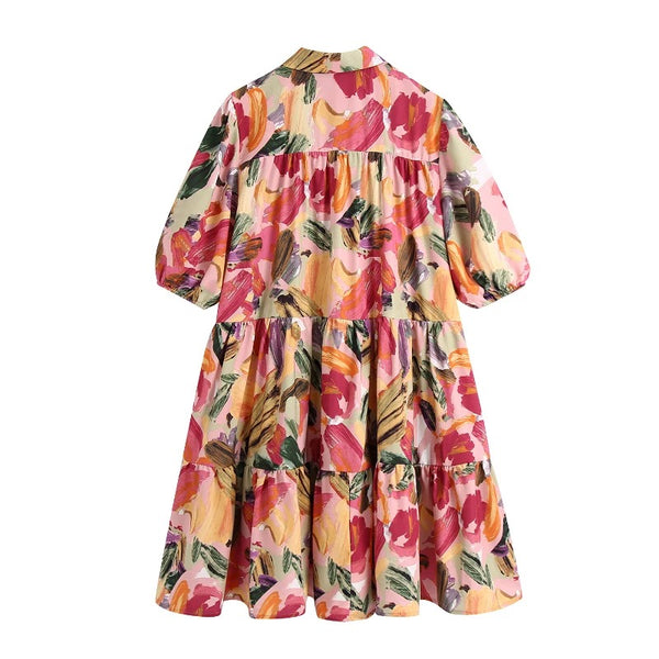 Arianna Floral Mini Dress